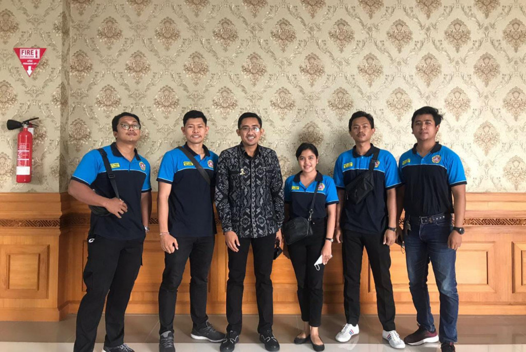 Karang Taruna Desa Dalung Hadiri Pelantikan BPC HIPMI Kabupaten Badung 